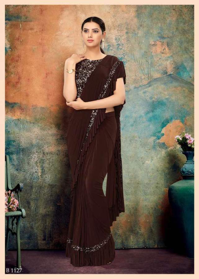 Shiya Designer Ready To Wear Party Wear Saree Collection